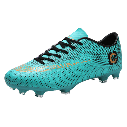 Men's Microfiber Professional Football Shoes for Athletes