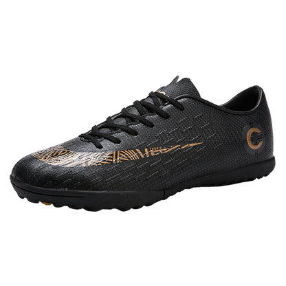 Men's Microfiber Professional Football Shoes for Athletes