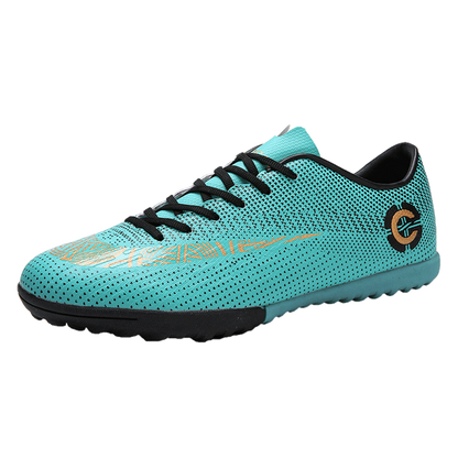 Men's Microfiber Professional Football Shoes for Athletes