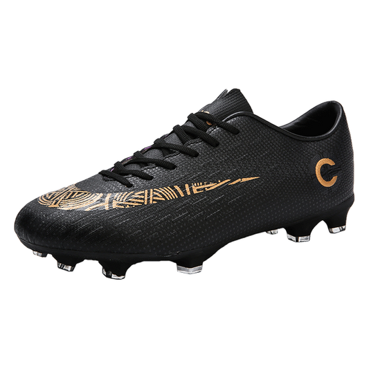 Men's Microfiber Professional Football Shoes for Athletes
